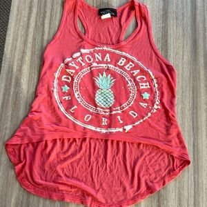 Daytona beach cropped tank